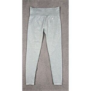 Gymshark Vital Seamless Mint Light Green Marl High Waisted Leggings Size Medium